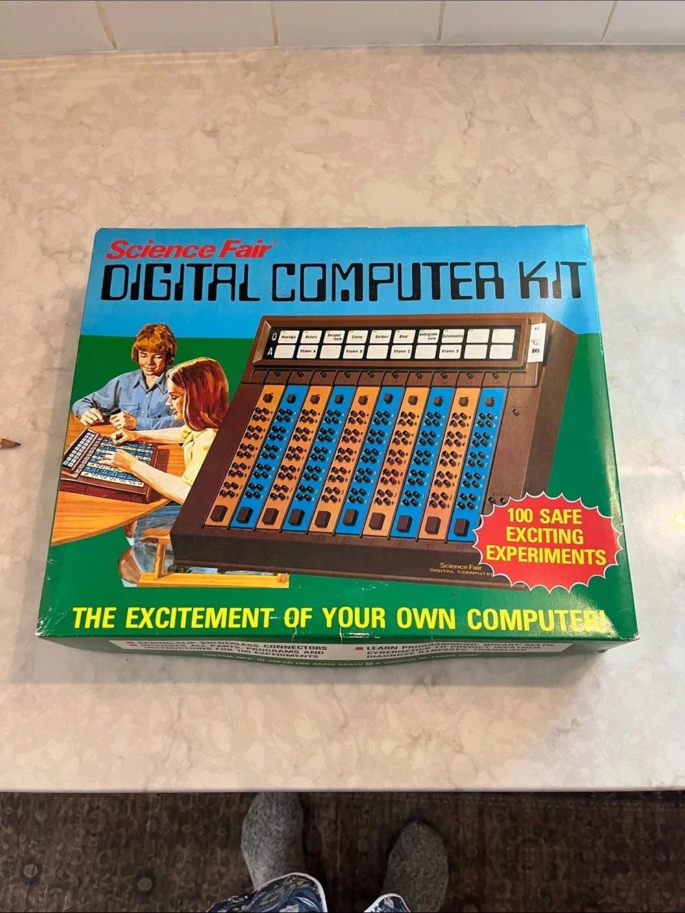 Radio Shack Science Fair Digital Computer Kit Educational Electronics 1977